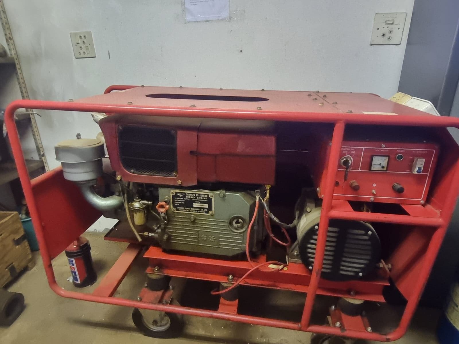 12kW Diesel Kragopwekker