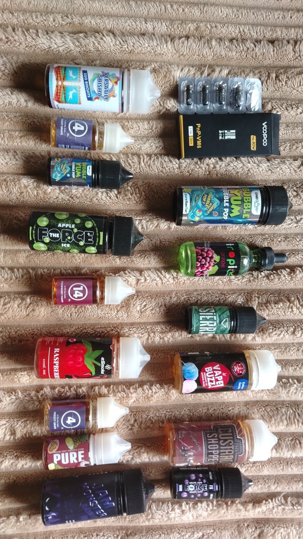 VAPE JUICE SELECTION