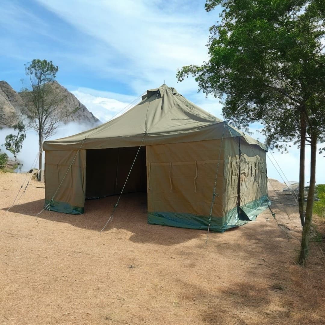 8 MAN ARMY TENT (5m X 5m)