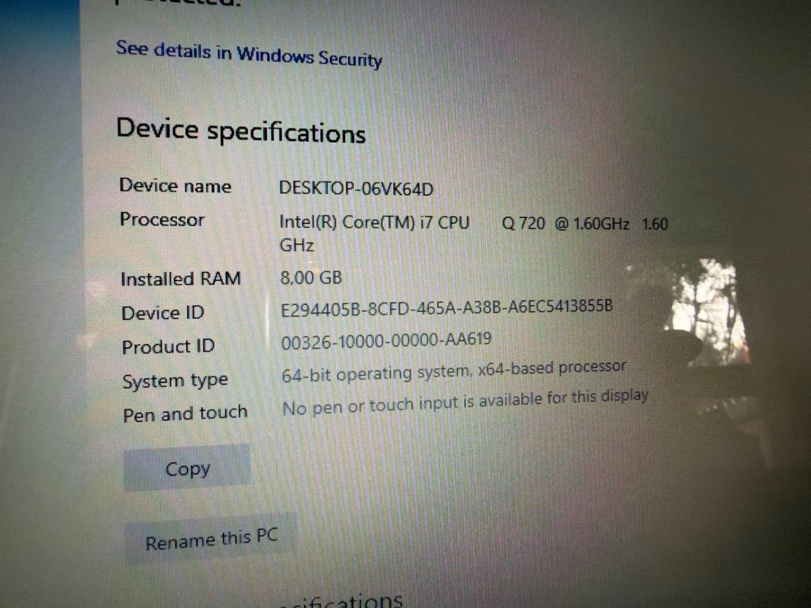 HP Pavilion dv7 - LAPTOP COMPUTER