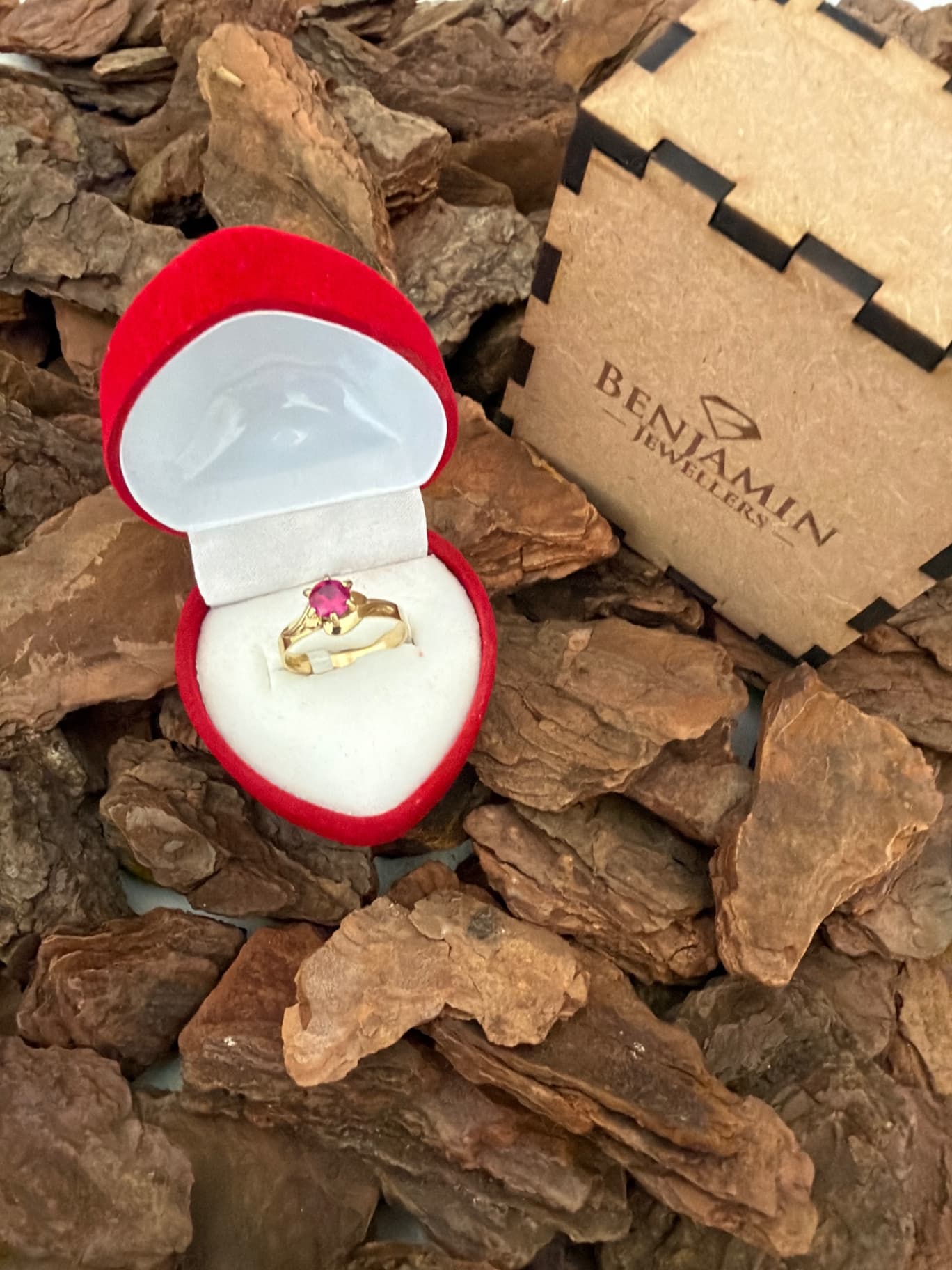 Gold Ruby Ring